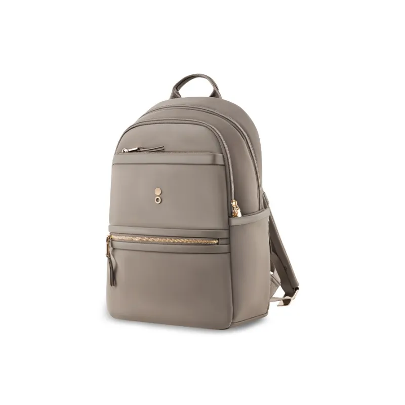 ECHOLAC Fabric Backpack Women's Mica Gray/Starlight Black-0