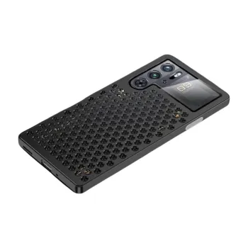 Record Star Metal Frame Aluminum Alloy Protective Cover Phone Cases Compatibility With REDMAGIC 10 Pro Business Formal