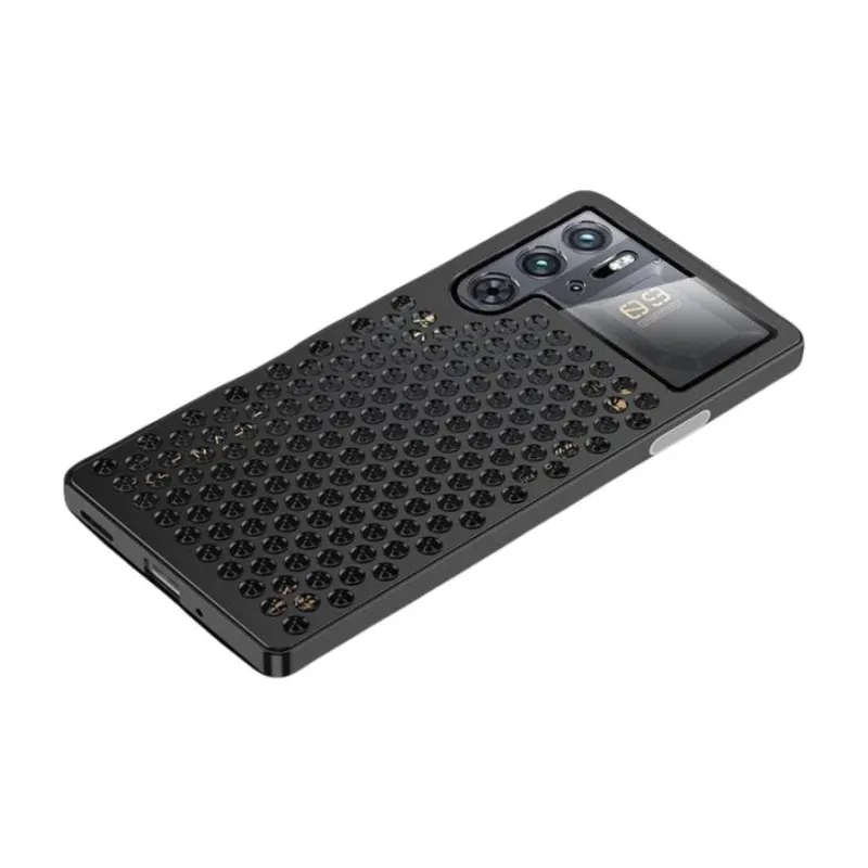 Record Star Metal Frame Aluminum Alloy Protective Cover Phone Cases Compatibility With REDMAGIC 10 Pro Business Formal-0