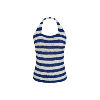 AURORA MUSE Camisoles Women's Navy Blue Stripes