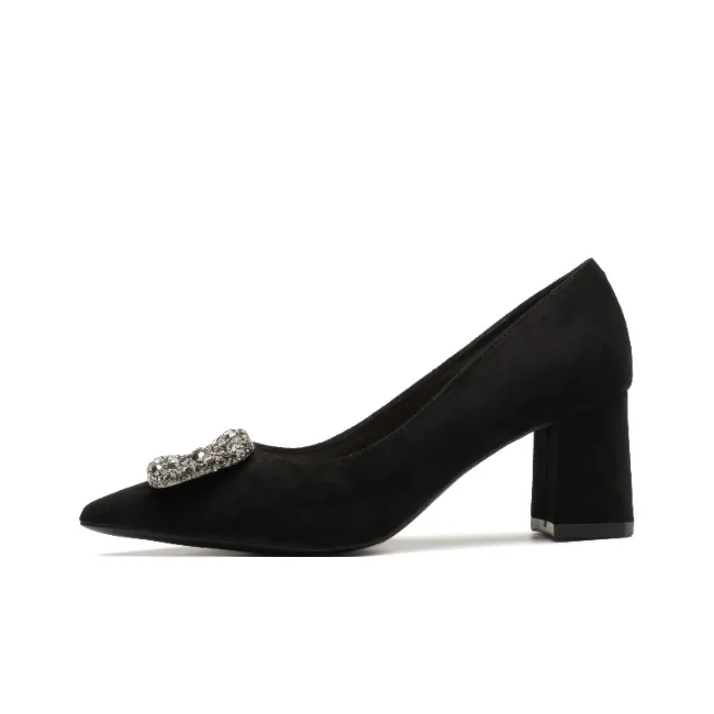 QITUMAUL High Heels Women's Nude-0