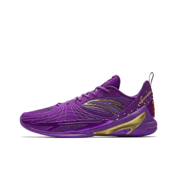 ANTA Speed Decision 6 Basketball Shoes Men Low Top Deep Purple