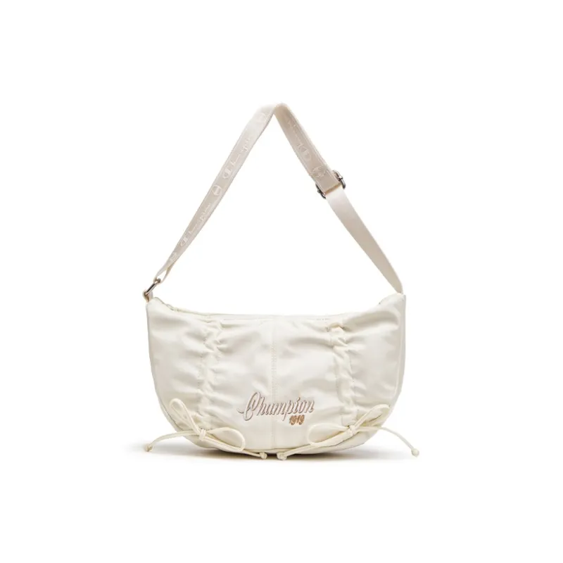 Champion Fabric Shoulder Bag Women's Pink Diamond/Silver White/Black/Milk White-16