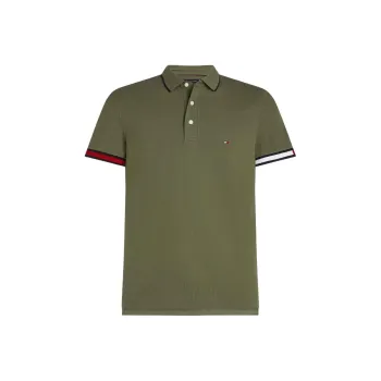 Tommy Hilfiger Polo Shirt Men's Olive