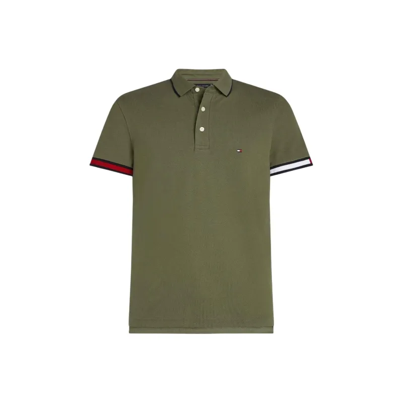 Tommy Hilfiger Logo embroidered Polo Shirt-0