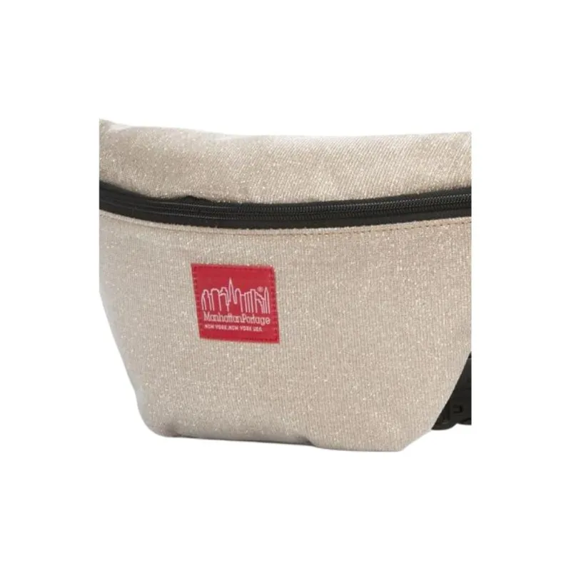 Manhattan Portage Cotton And Polyester Blend Sling Bag, Crossbody Bag, Shoulder Bag, Fanny Pack Unisex Beige-3