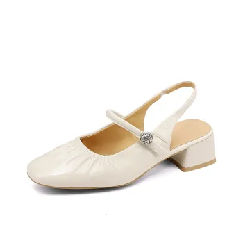 FMM Chunky Heel High Heels Women's