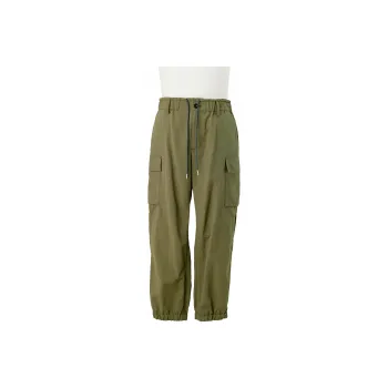 Sacai SS25 Cargo Pants Men Khaki