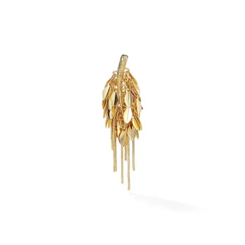 OOAK Wheat Tassel Elegance Fashion Versatile Original Earrings Women's