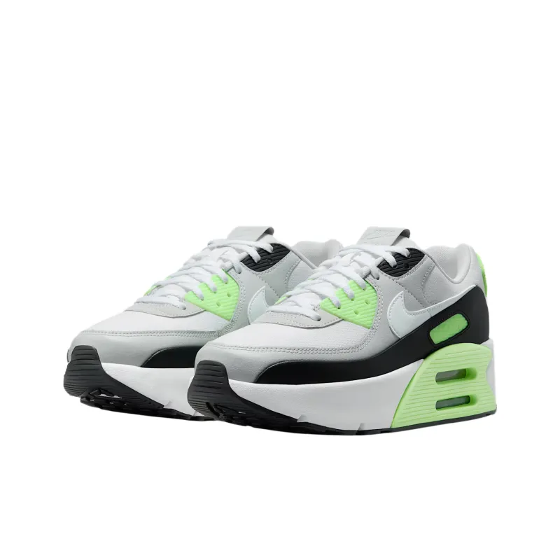 Nike Air Max 90 Low Top Running Shoes Women's Gray-2