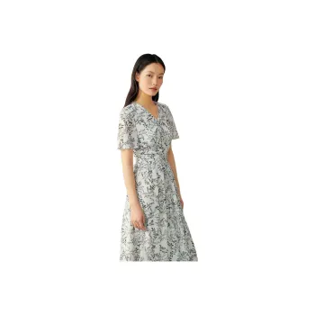 Yiner Short Sleeved Dress Women's 1 Pack