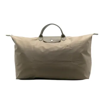 LONGCHAMP Le Pliage Green Nylon Travel Bag 42L Men's Olive Green