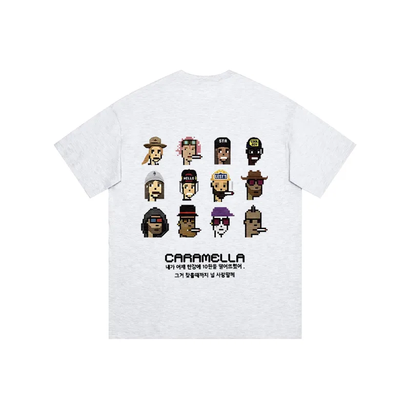 Caramella Drop Shoulder Sleeve T Shirt Women's-13