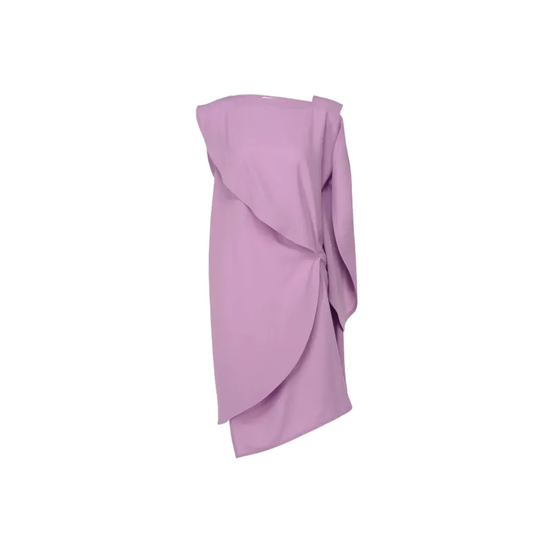 ISSEY MIYAKE SS25 Sleeveless Dress Women's Lilac-0