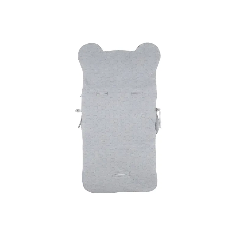 MOSCHINO Cotton Cell Phone Pouch Kids' Gray-2