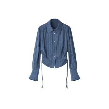 SHUXI Shirts Women's Frida Blue