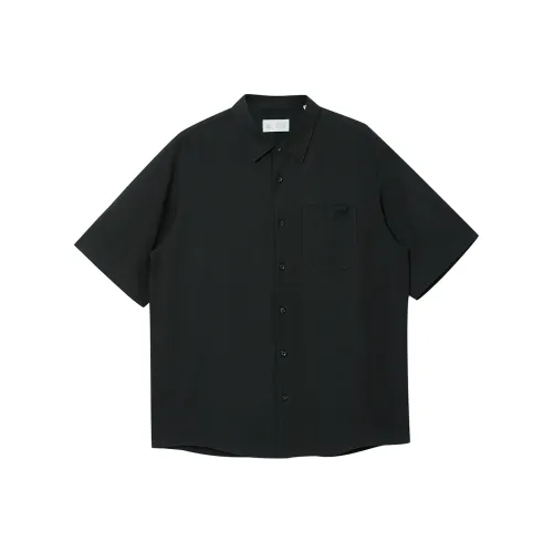 JACK&JONES Shirts Men E44 Black Sand Color