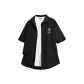 [Ice Silk Cooling Sun Protection]Black (B Metal Cool Dog Chest Logo)