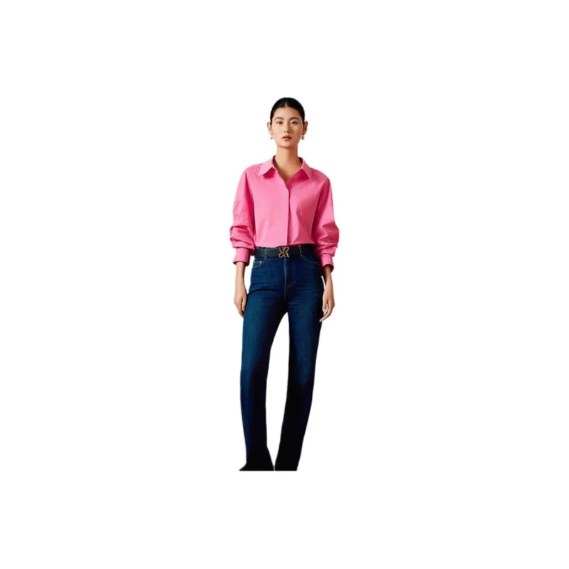 Yiner Jeans Women's Marine Blue-0