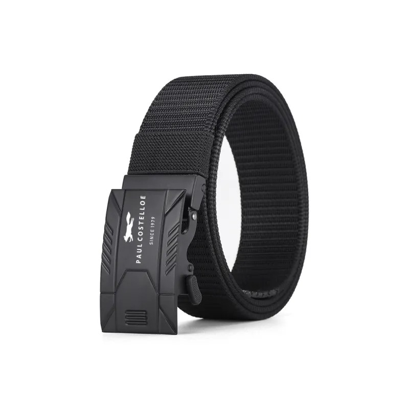 PAUL COSTELLOE Imitation Nylon Belt Unisex 3.7cm-0