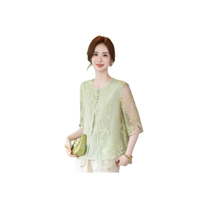 PIERRE CARDIN Chiffon Shirt Women's-3