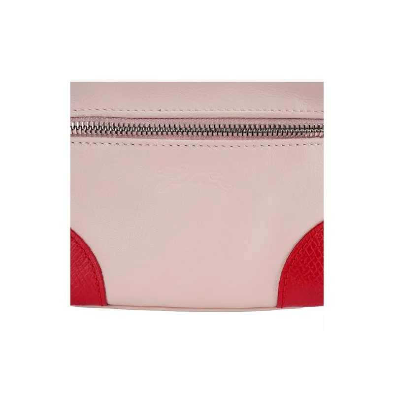 LONGCHAMP Le Pliage Xtra Metis Leather With Cow Leather Handbag, Shoulder Bag, Crossbody Bag Mini Women's Rose Pink-4