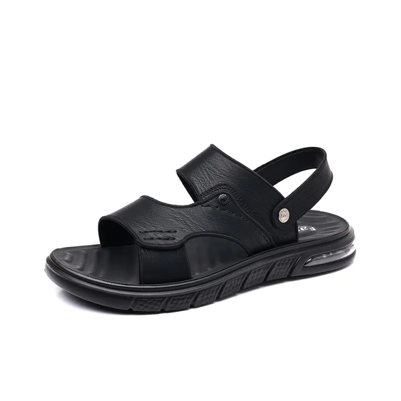 Bindu Beach Sandals Men Black/Gray-0