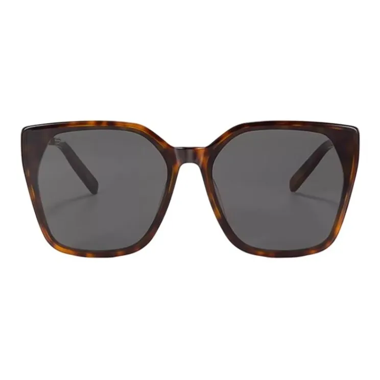 SHAWN LEE Plate Frame Irregular Shape Sunglasses Unisex Multicolor-5