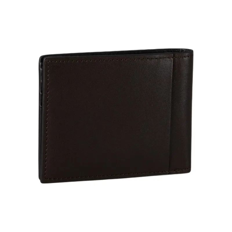 CALVIN KLEIN Cow Leather Wallet Men's Dark Brown-1