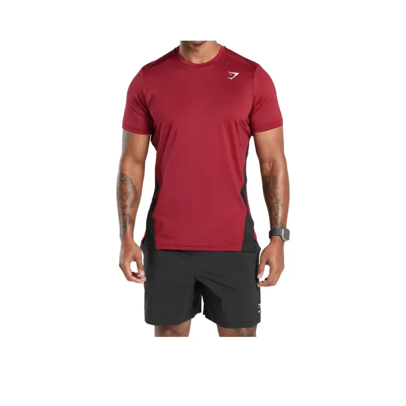 GYMSHARK T Shirts Men Red-0
