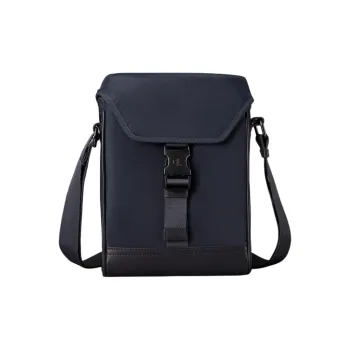 CALVIN KLEIN Recycled Polyester Nylon Shoulder Bag Men's Dark Blue