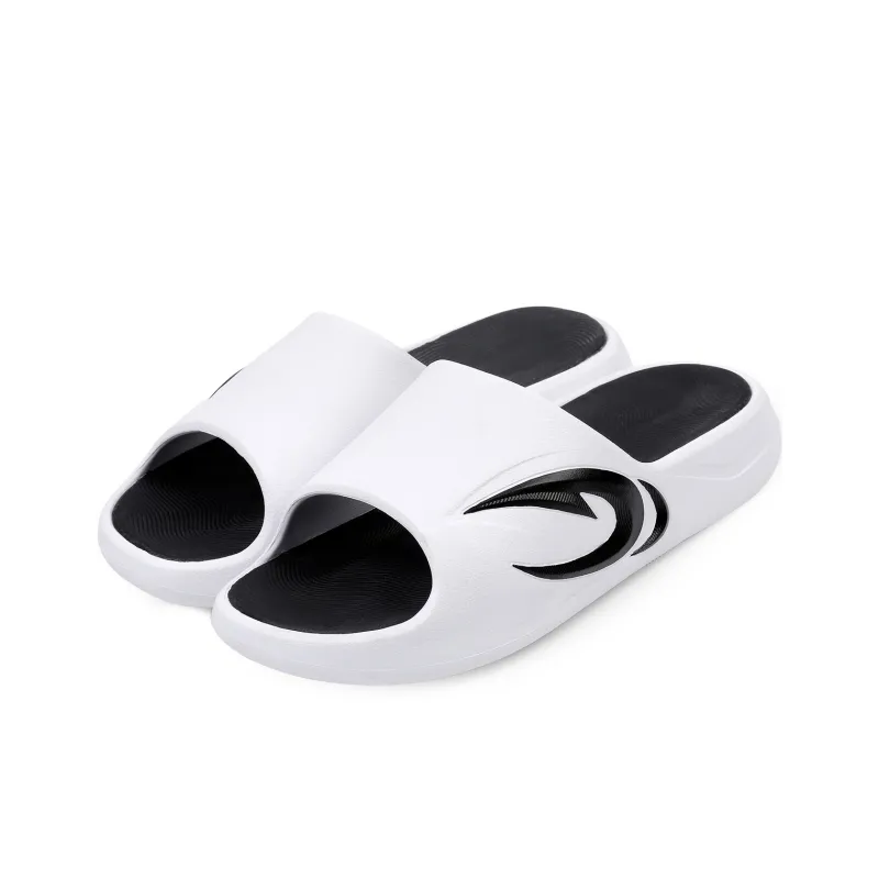 SAIQI Slip Resistant Abrasion Resistant Quick Dry Slide Slippers Unisex Jade White-1