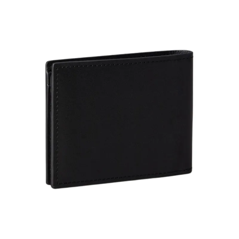 CALVIN KLEIN Leather Wallet Men's Black-1
