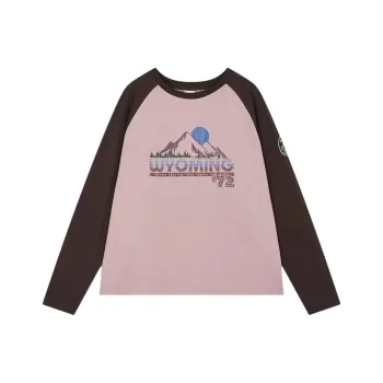 MOUSSY Raglan Sleeve T Shirt Women's