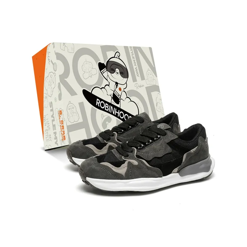 ROBINHOOD Slip Resistant, Abrasion Resistant, Breathable, Lightweight Low Top Casual Shoes Men's Box Included-5