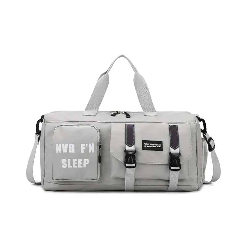 Moonshine Oxford Gym Bag, One Shoulder Crossbody Bag, Travel Bag Unisex Multicolor-6