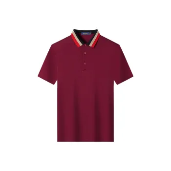 Loz Polo Shirts Men Burgundy