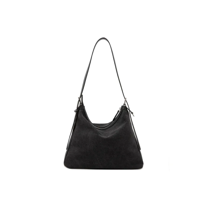 VENOF Cow Leather Tote Shoulder Bag Tubas Women's Agarwood/Nighttime-6