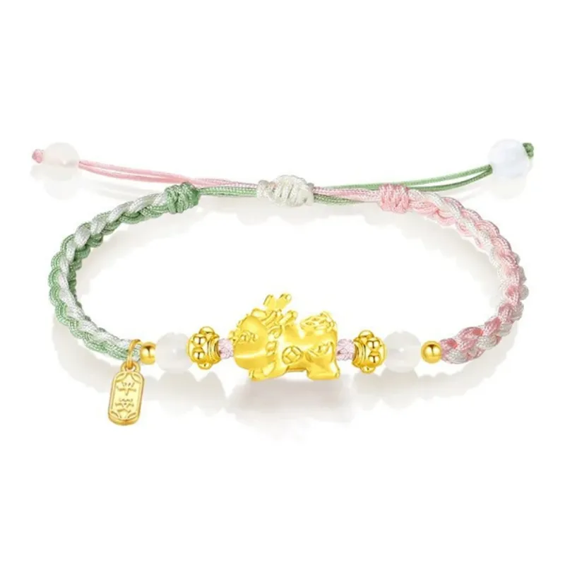 Welcome To The Treasure Fabric Rope Bracelets Unisex-9