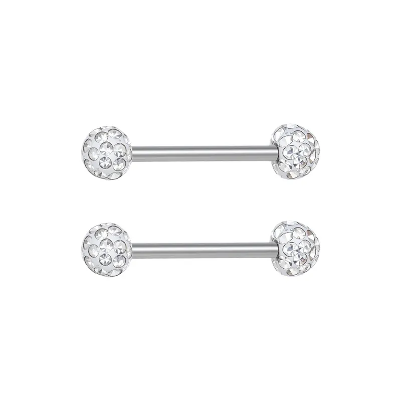 MISS XIA JWY Titanium Steel Stud Earrings Unisex-6