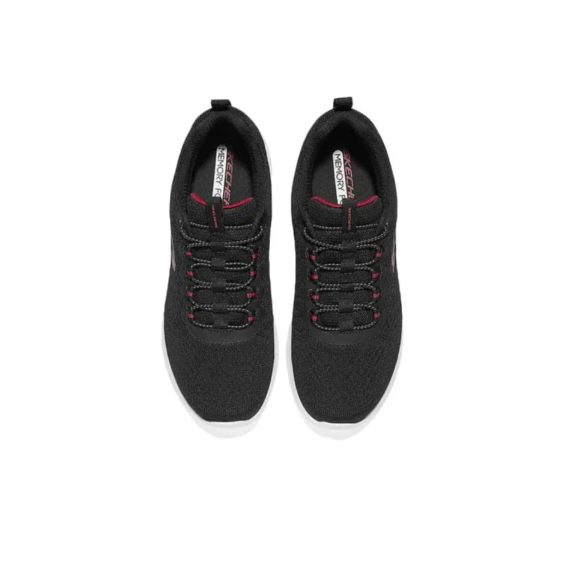 Skechers SPORT MENS Anti Slip Wear Resistant Low Top Running Shoes Men's Black Red-3