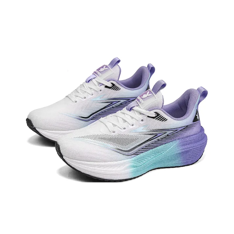 Playboy Low Top Running Shoes Women's White/Blue Purple-1