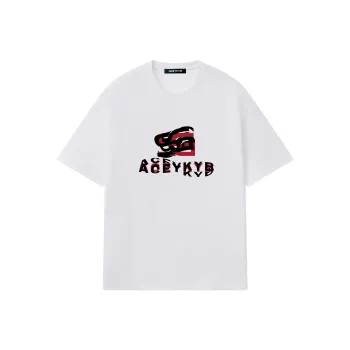 YK&YB T Shirts Unisex White