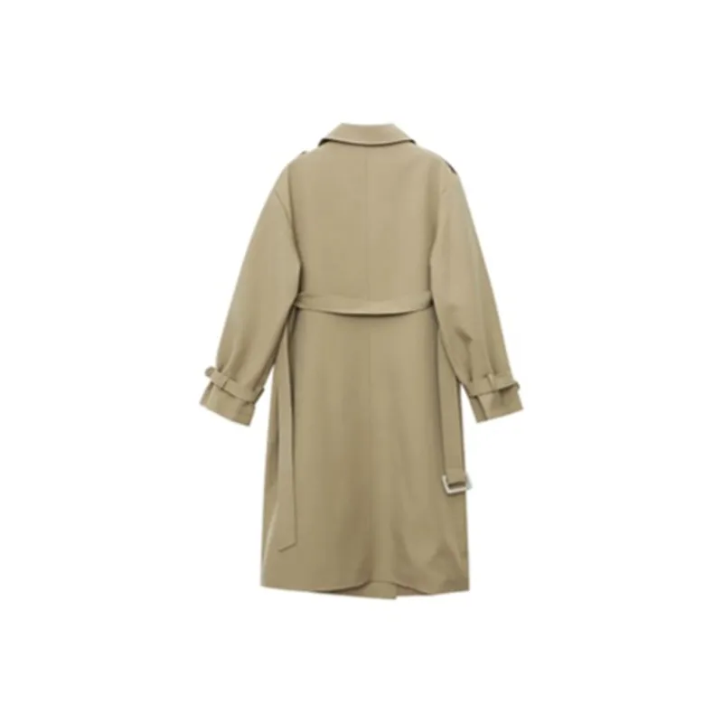 CHARM PICK Trench Coats Women's Khaki-1