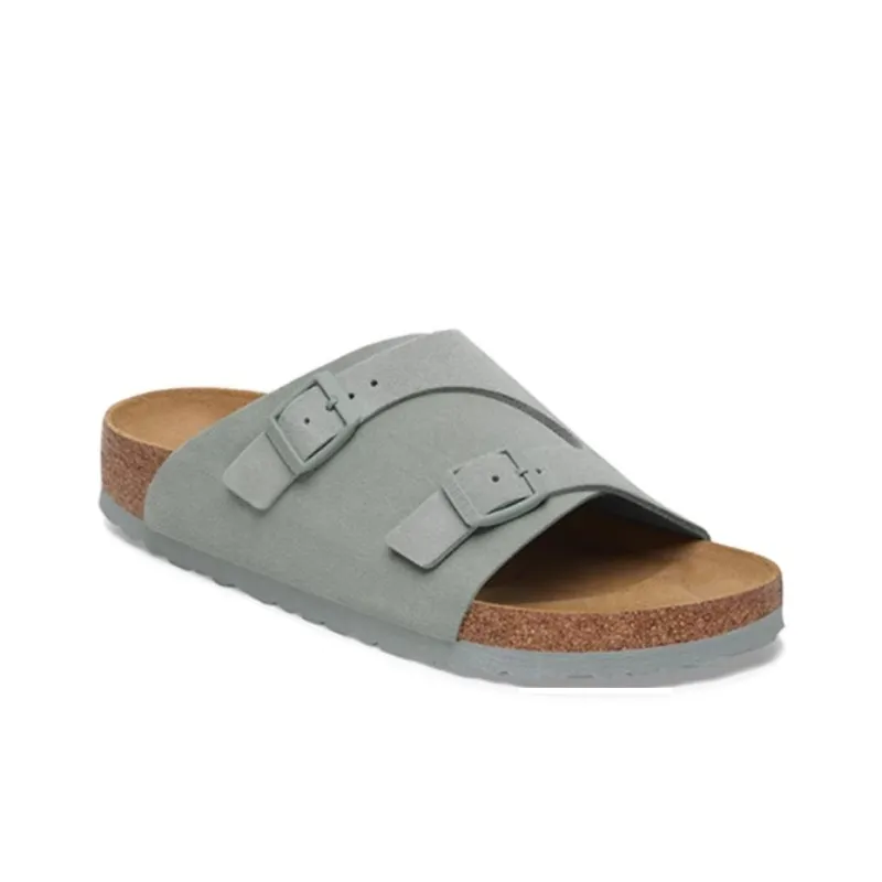 Birkenstock EVA Slip Resistant Slide Slippers Unisex Sage Green Narrow-1
