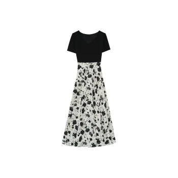 Ning Cai Yuer Short Sleeved Dress Women's