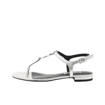 KARL LAGERFELD One Strap Sandals Women's Silver
