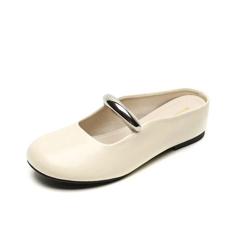 GOSO Rubber Sole Slip Resistant Closed Toe Slippers Women's-0