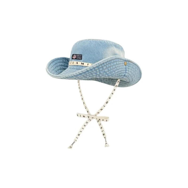 POPEYE Denim Bucket Hats Unisex-4