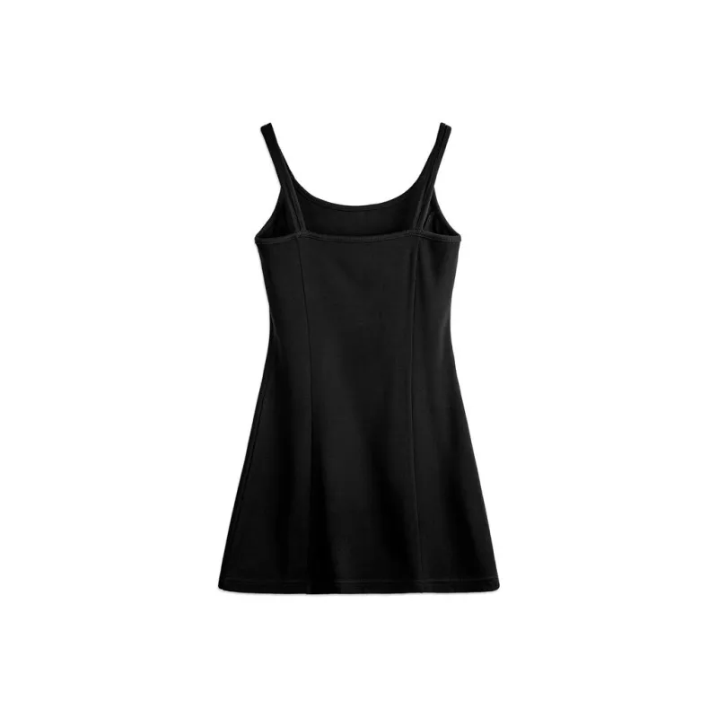 MADEN Slip Dresses Women's Black-1
